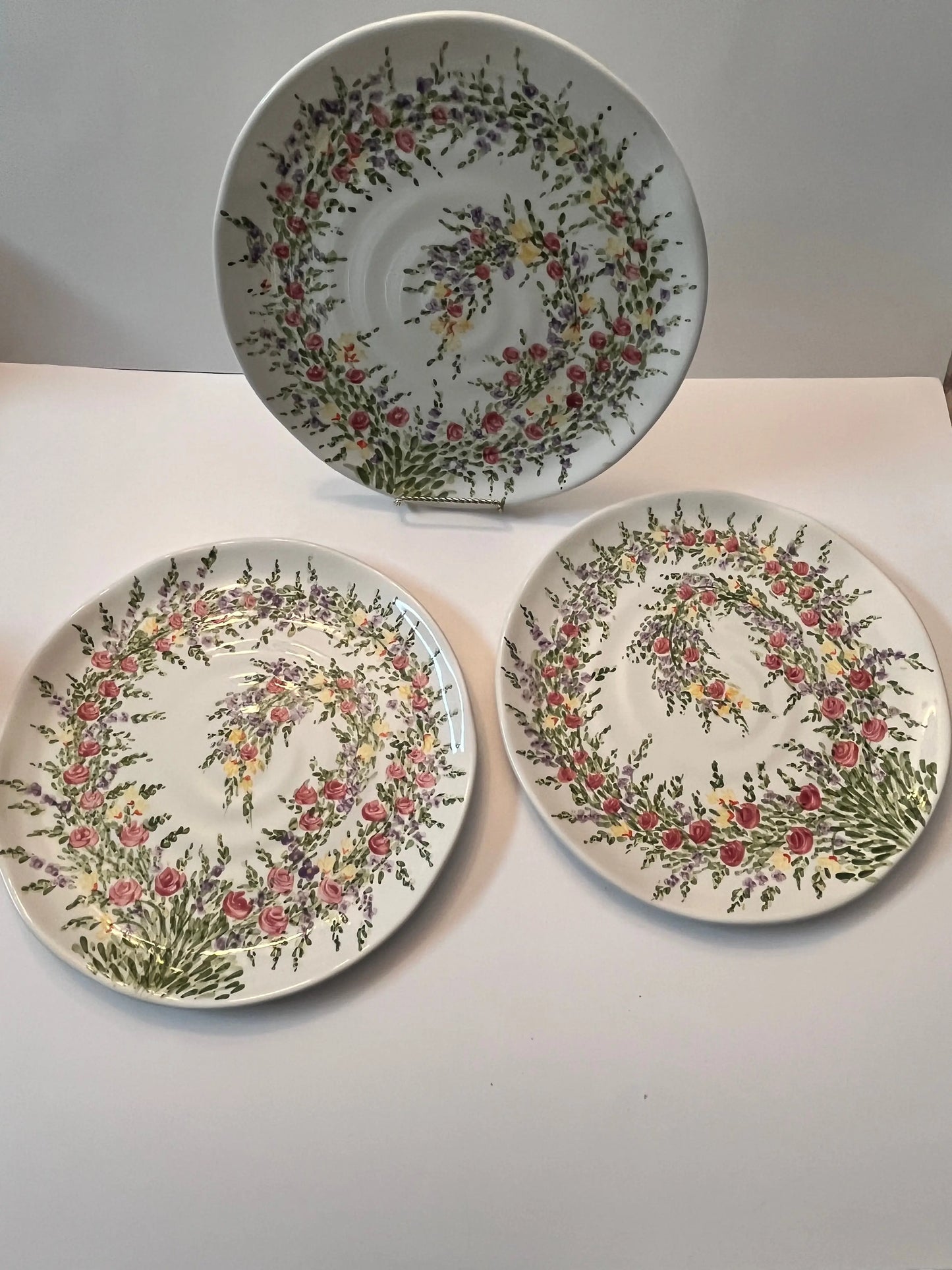 Tabletops Unlimited Spring Garden Platters