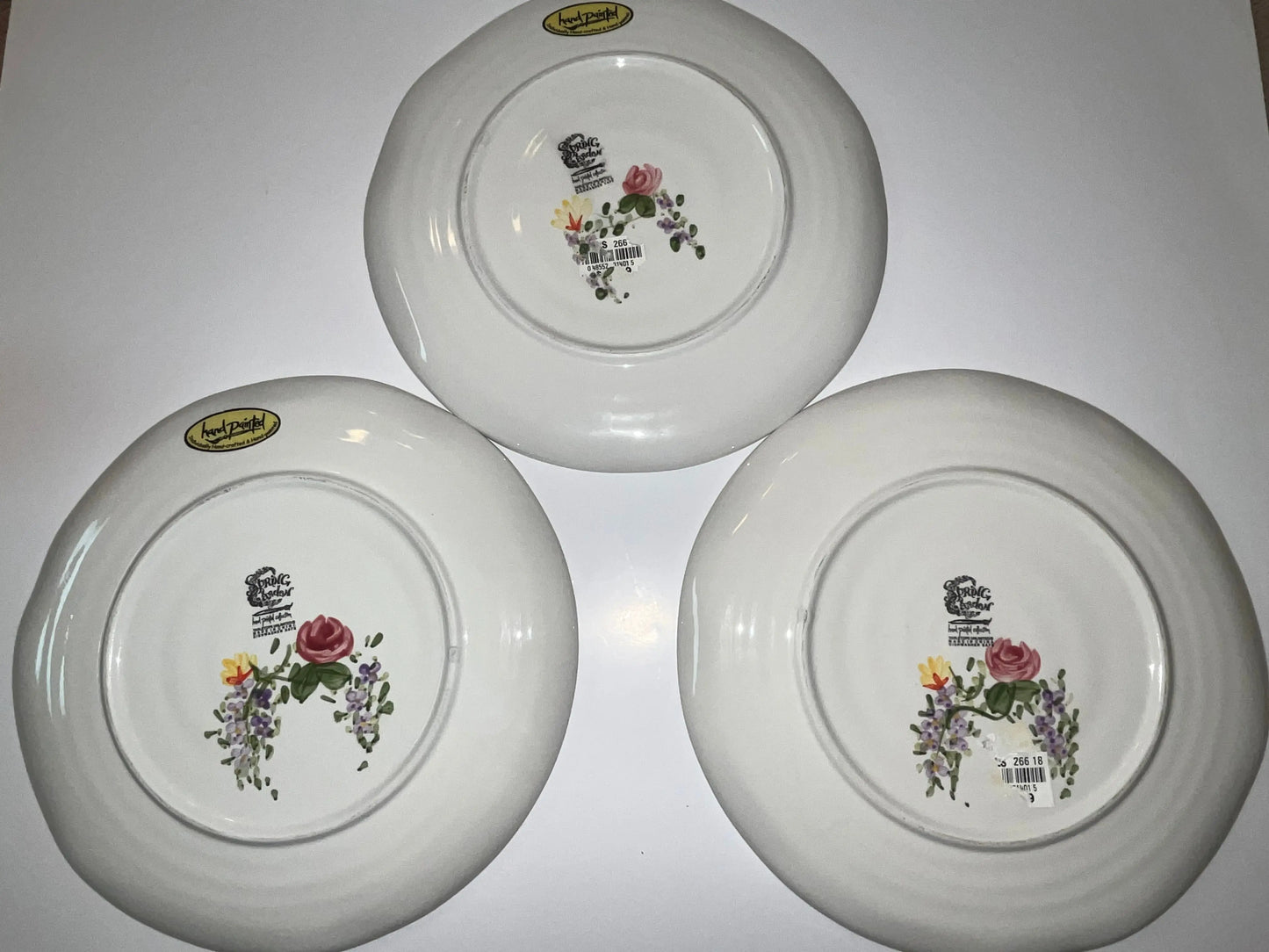 Tabletops Unlimited Spring Garden Platters