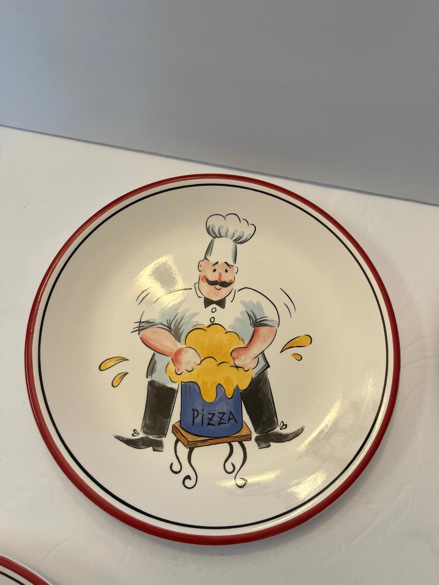 Tabletops Lifestyles Pizza Chef's Delight Dinnerware Set