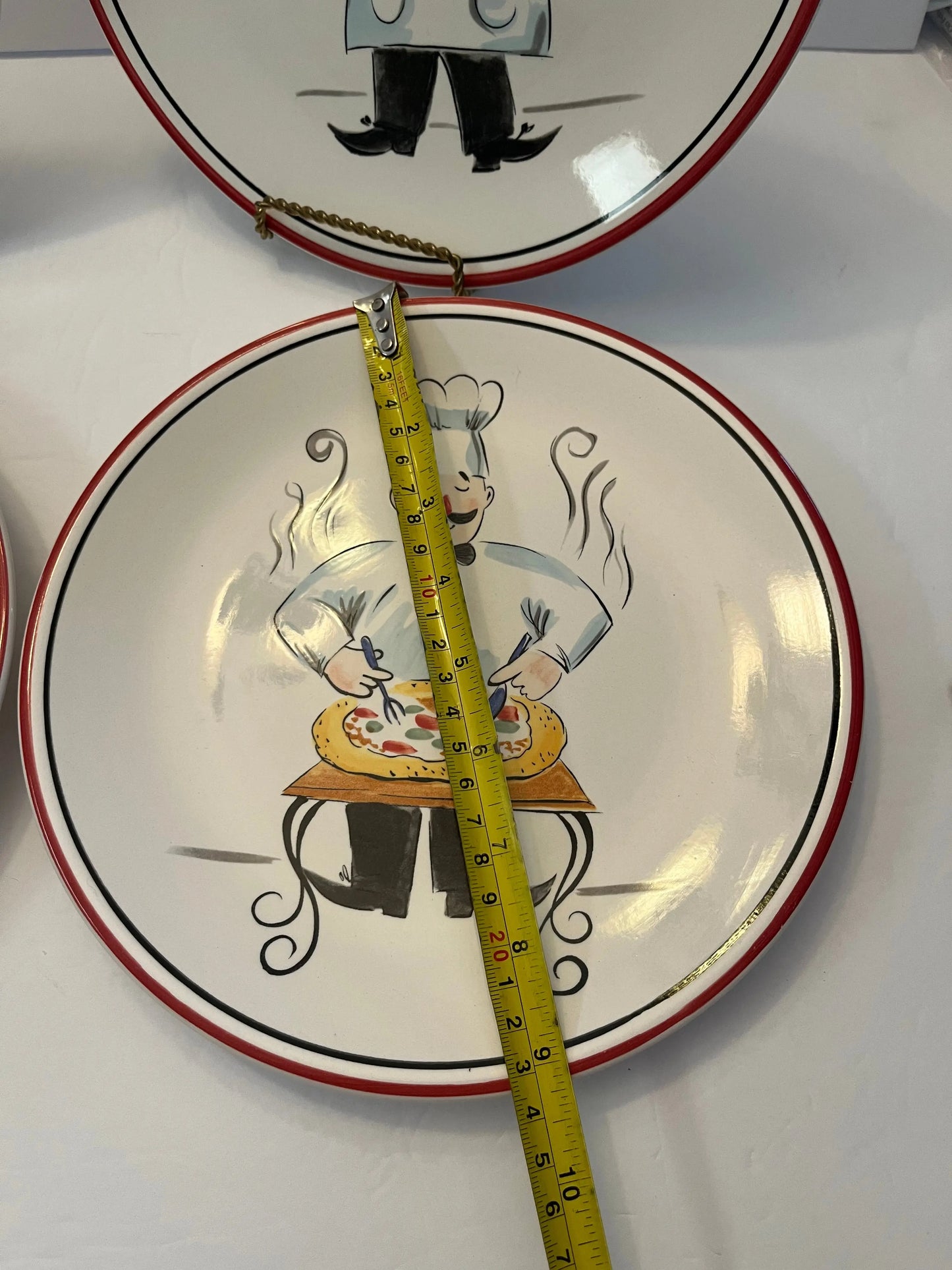 Tabletops Lifestyles Pizza Chef's Delight Dinnerware Set