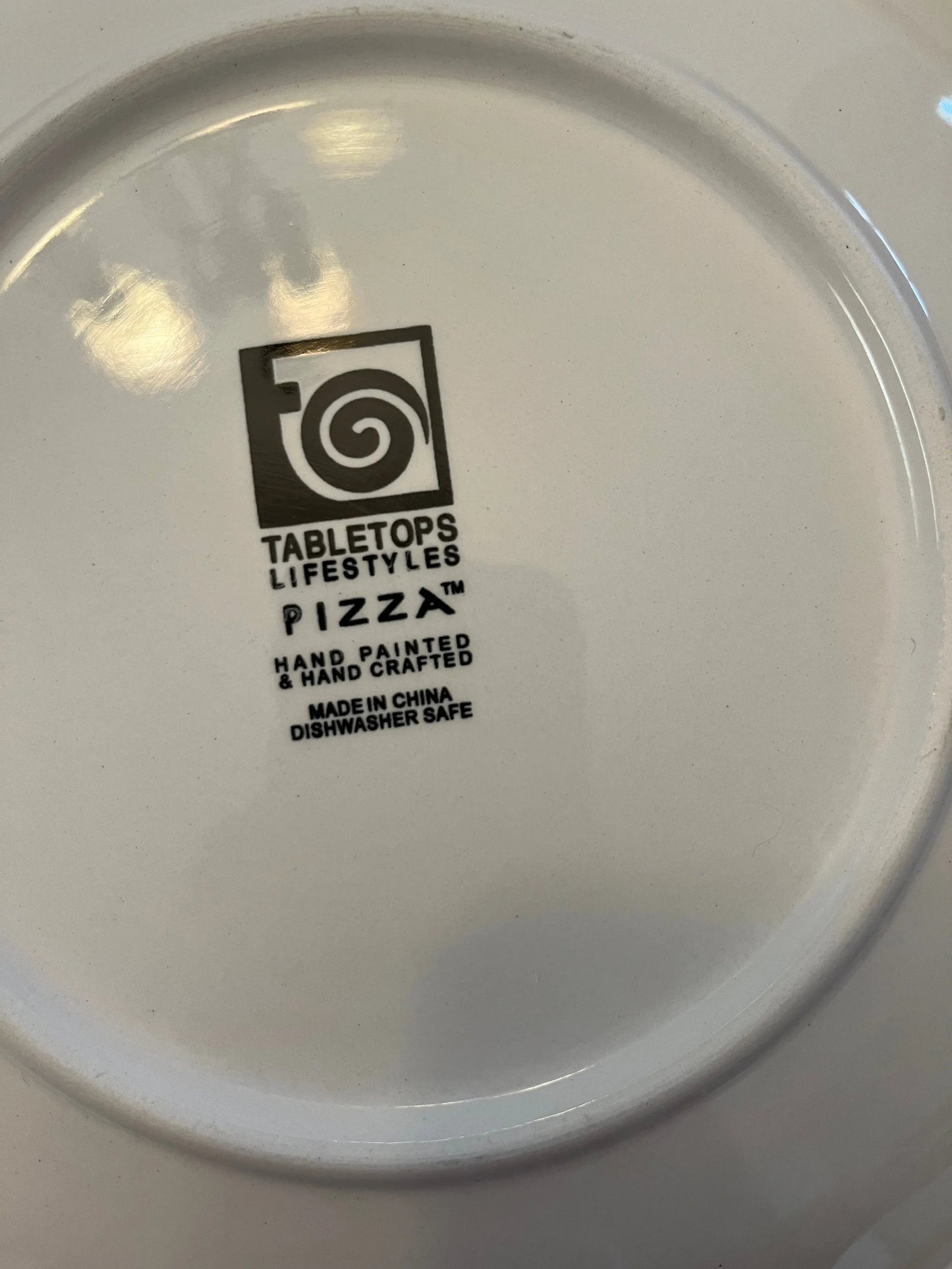 Tabletops Lifestyles Pizza Chef's Delight Dinnerware Set