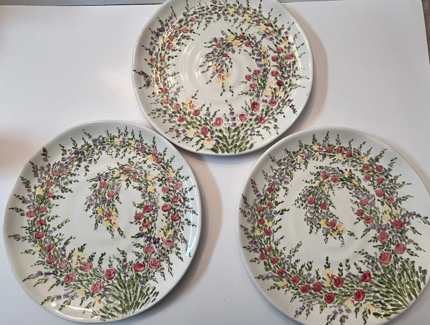 Tabletops Unlimited Spring Garden Platters