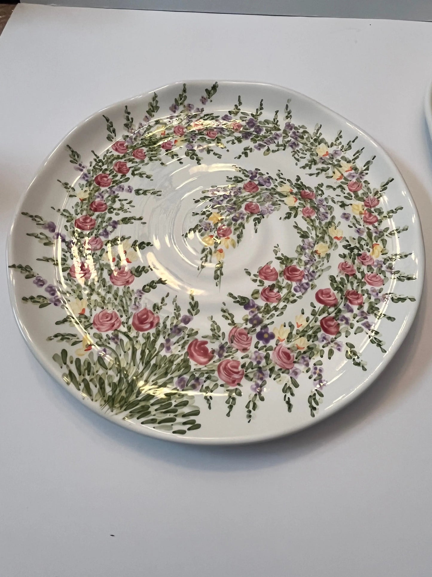 Tabletops Unlimited Spring Garden Platters