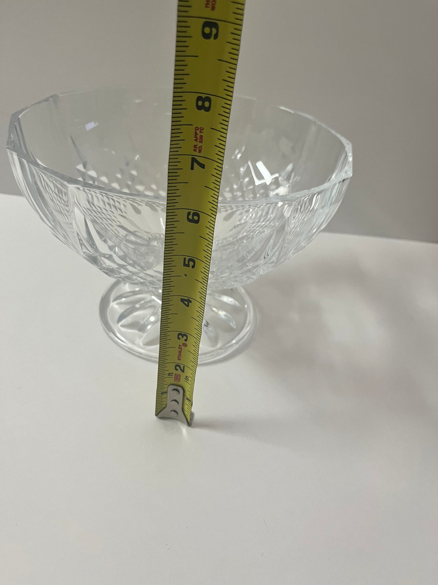 Cristal d'Arques Crystal Footed Centerpiece Bowl