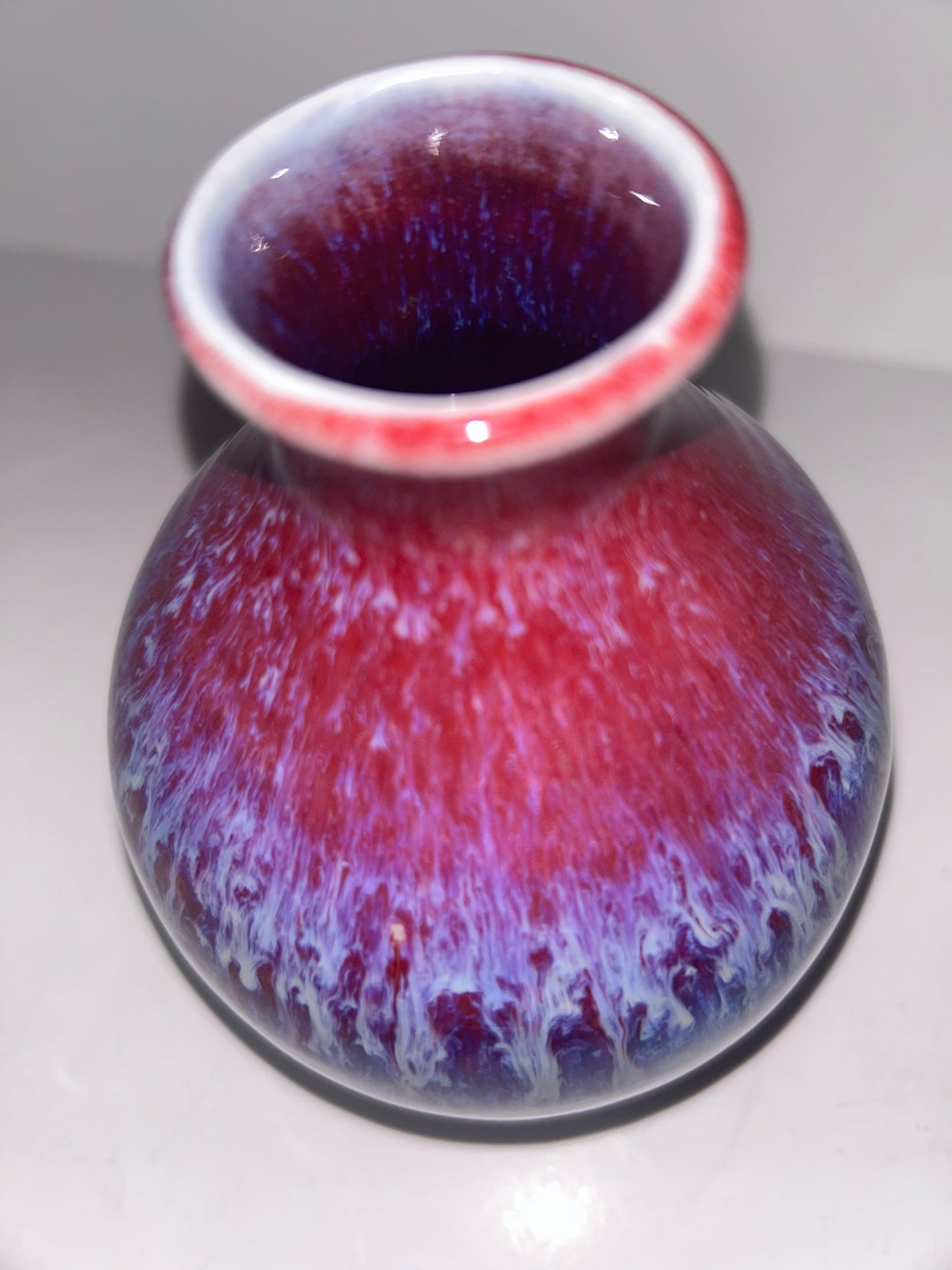 Blanket Creek Pottery Vase with Flowing Glaze