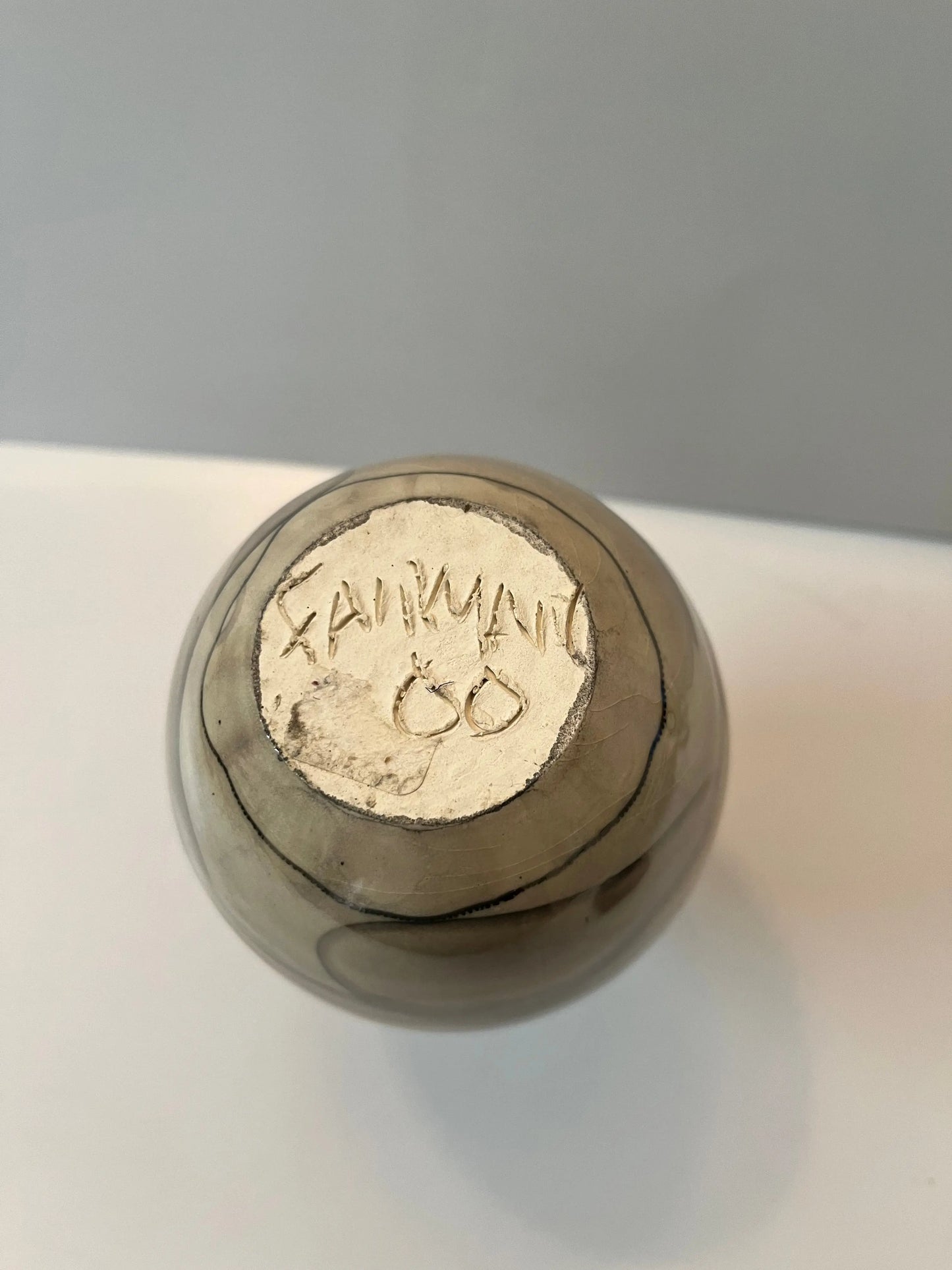 Bruce Fairman Signed Earth Tones Vase