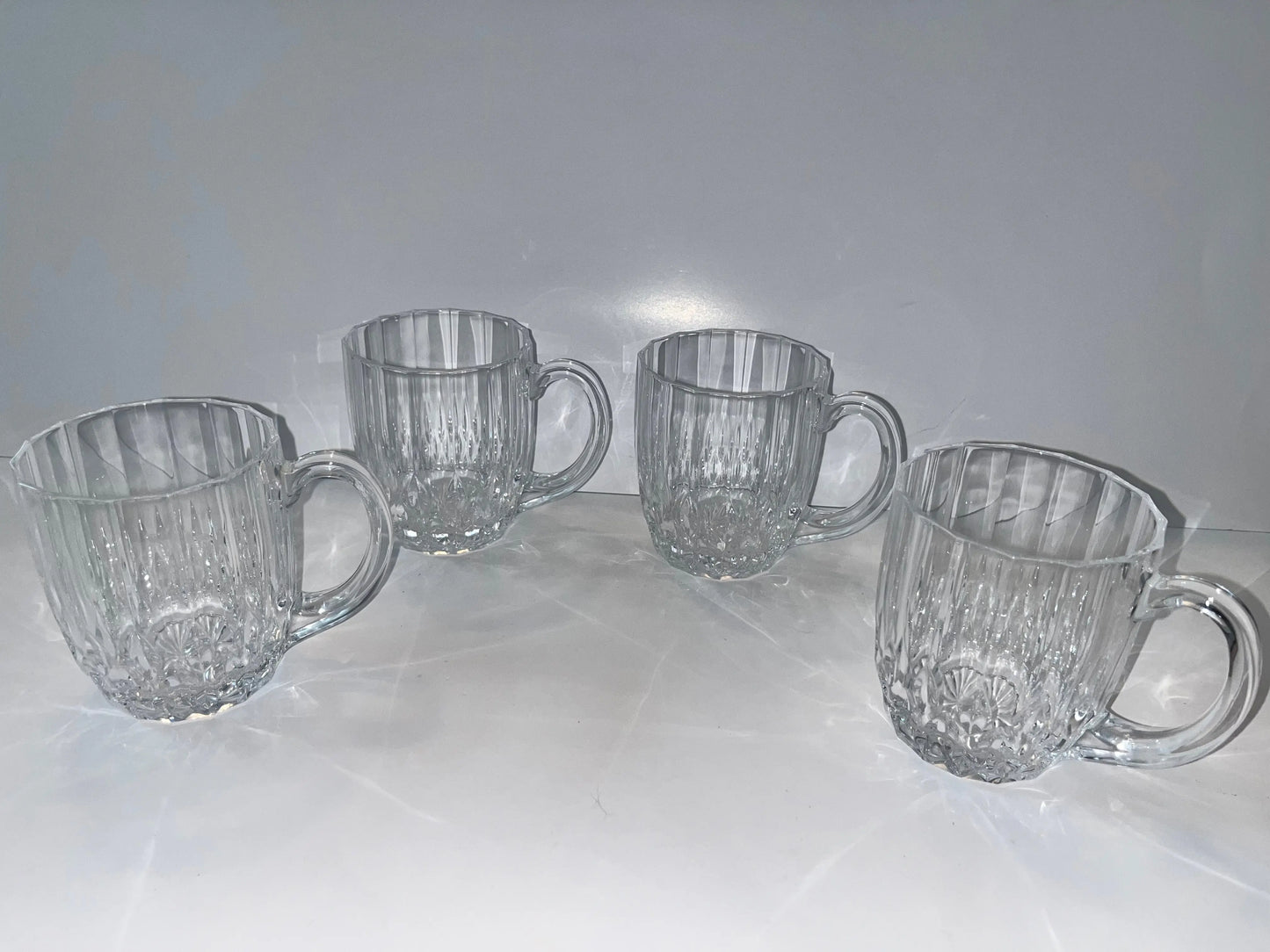 “Cristal D’Arques”Crystal Mugs