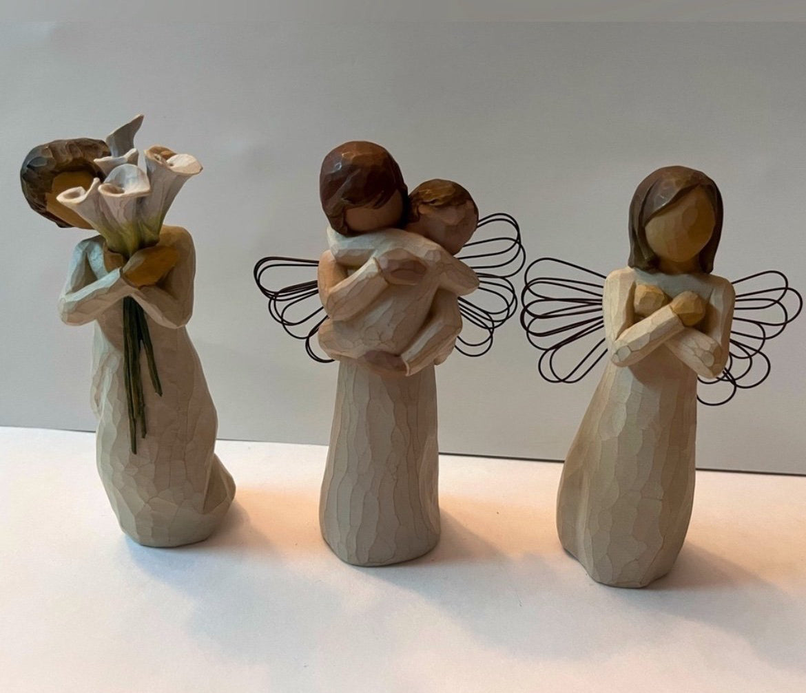 Massive 22-Piece Willow Tree
Collection - Couples, Angels, Family