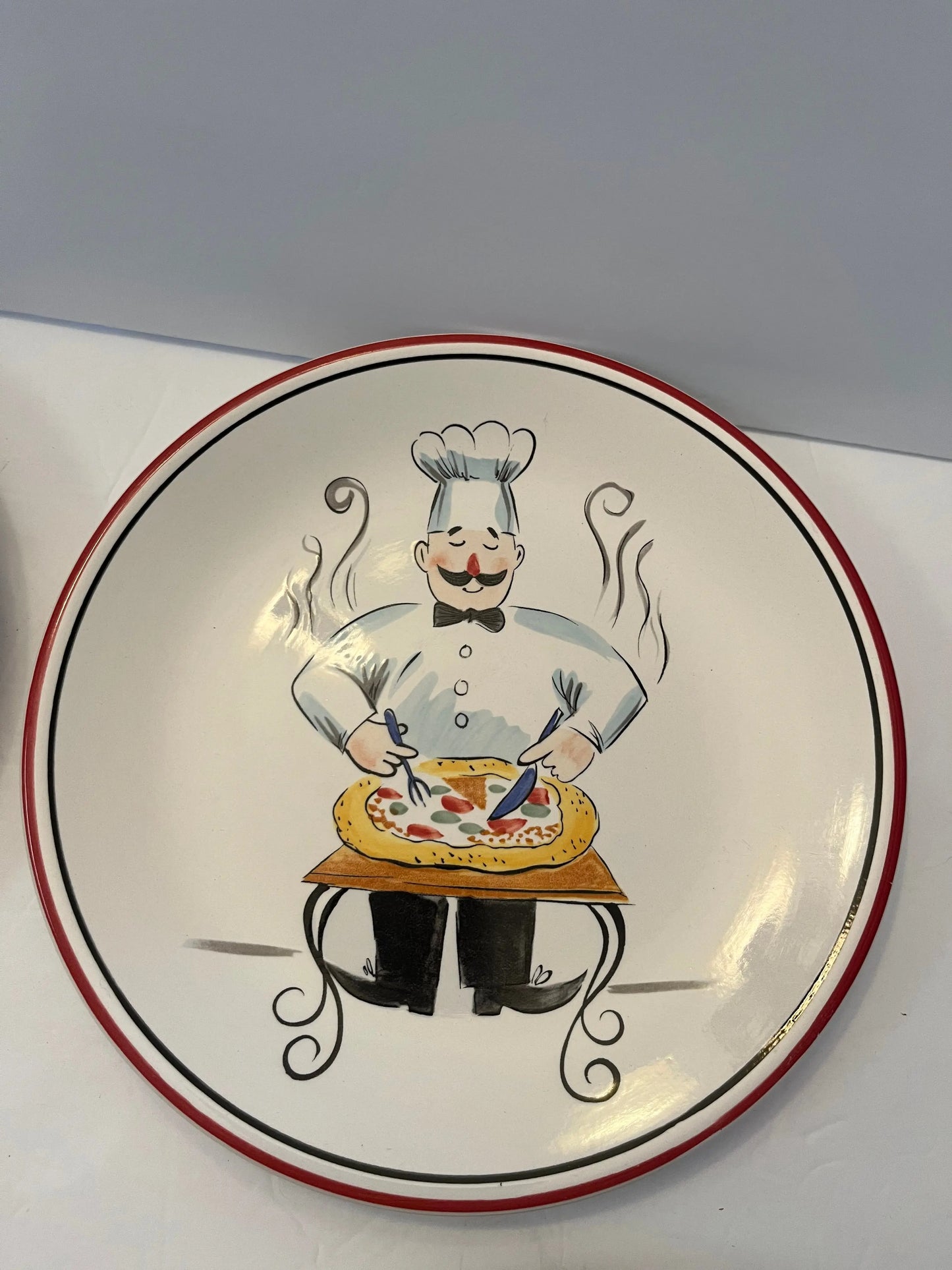 Tabletops Lifestyles Pizza Chef's Delight Dinnerware Set
