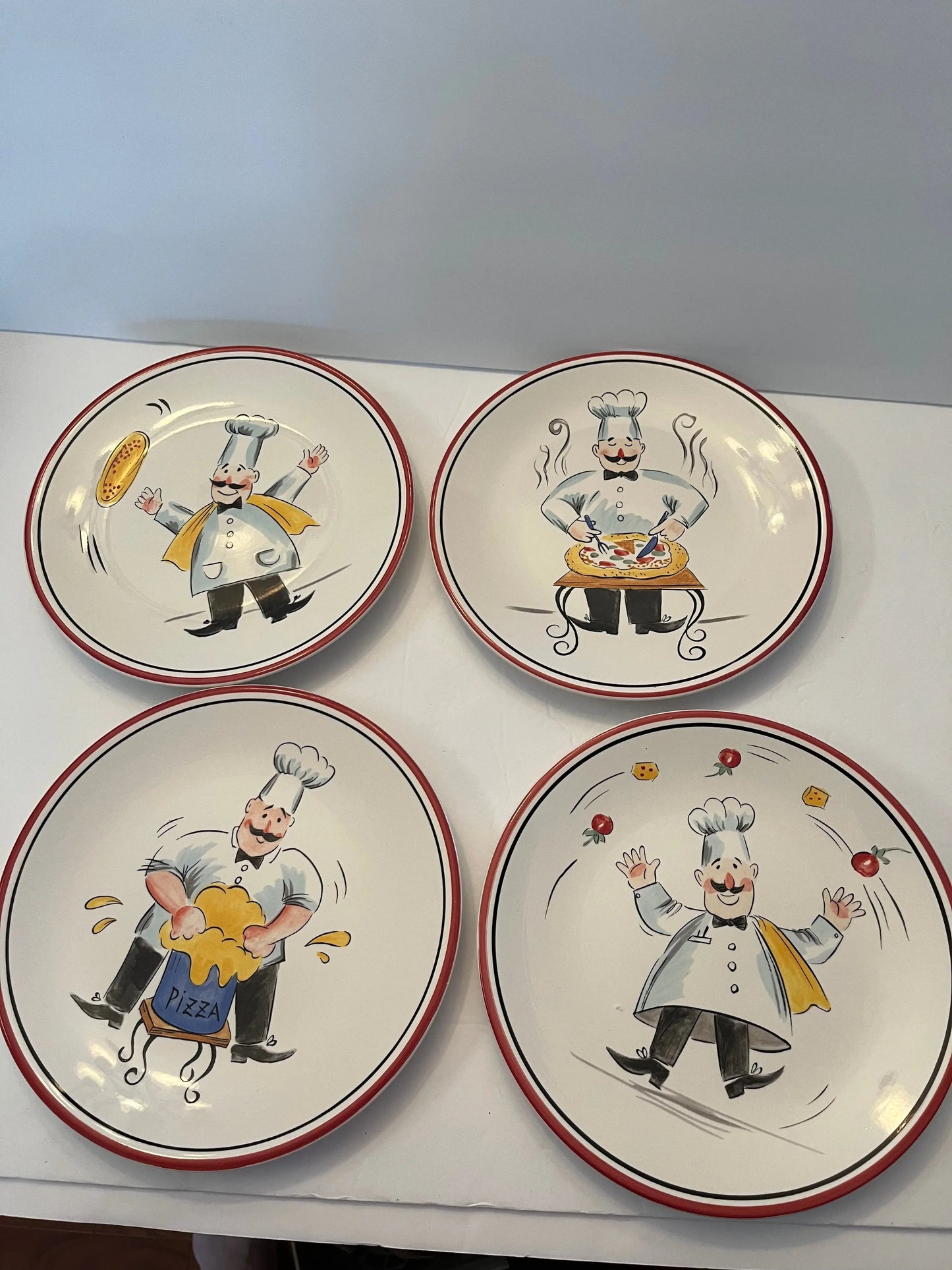 Tabletops Lifestyles Pizza Chef's Delight Dinnerware Set