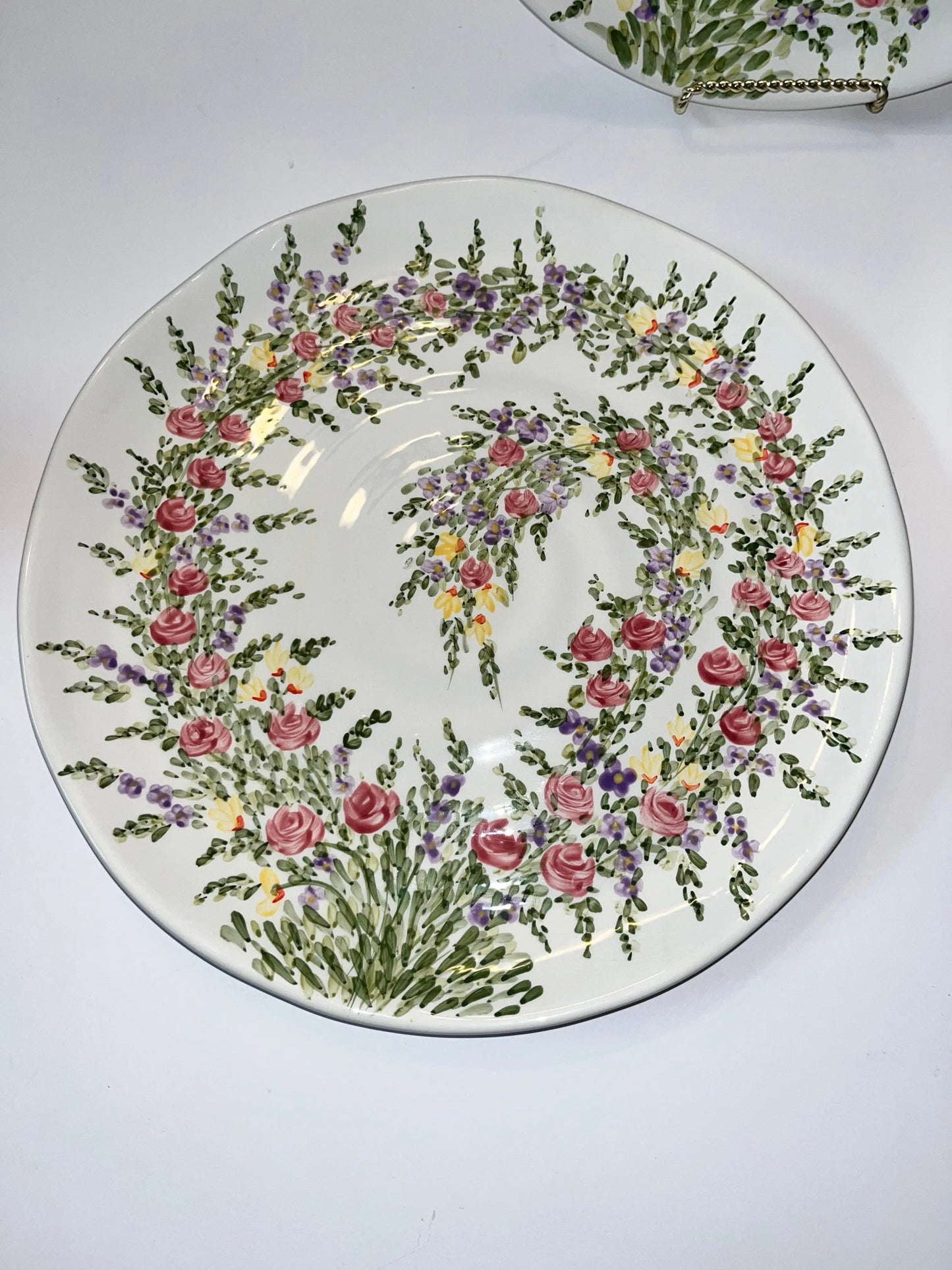 Tabletops Unlimited Spring Garden Platters
