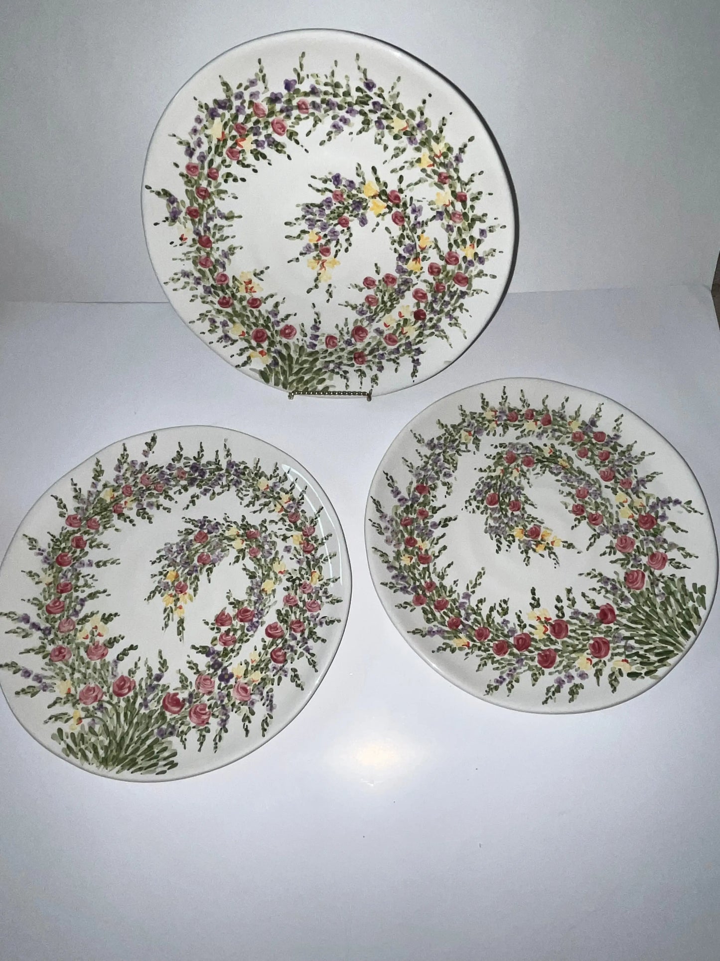 Tabletops Unlimited Spring Garden Platters