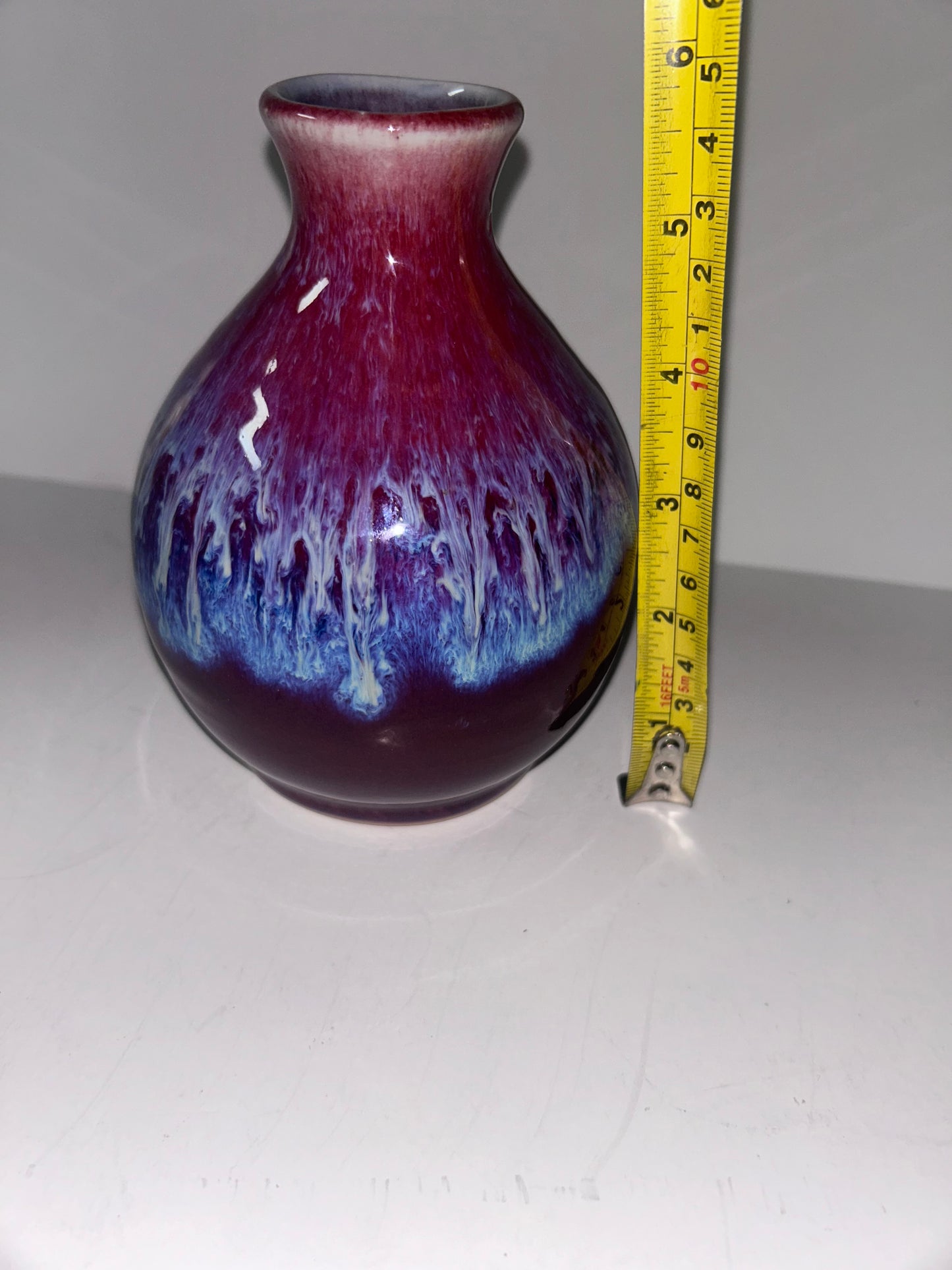 Blanket Creek Pottery Vase with Flowing Glaze