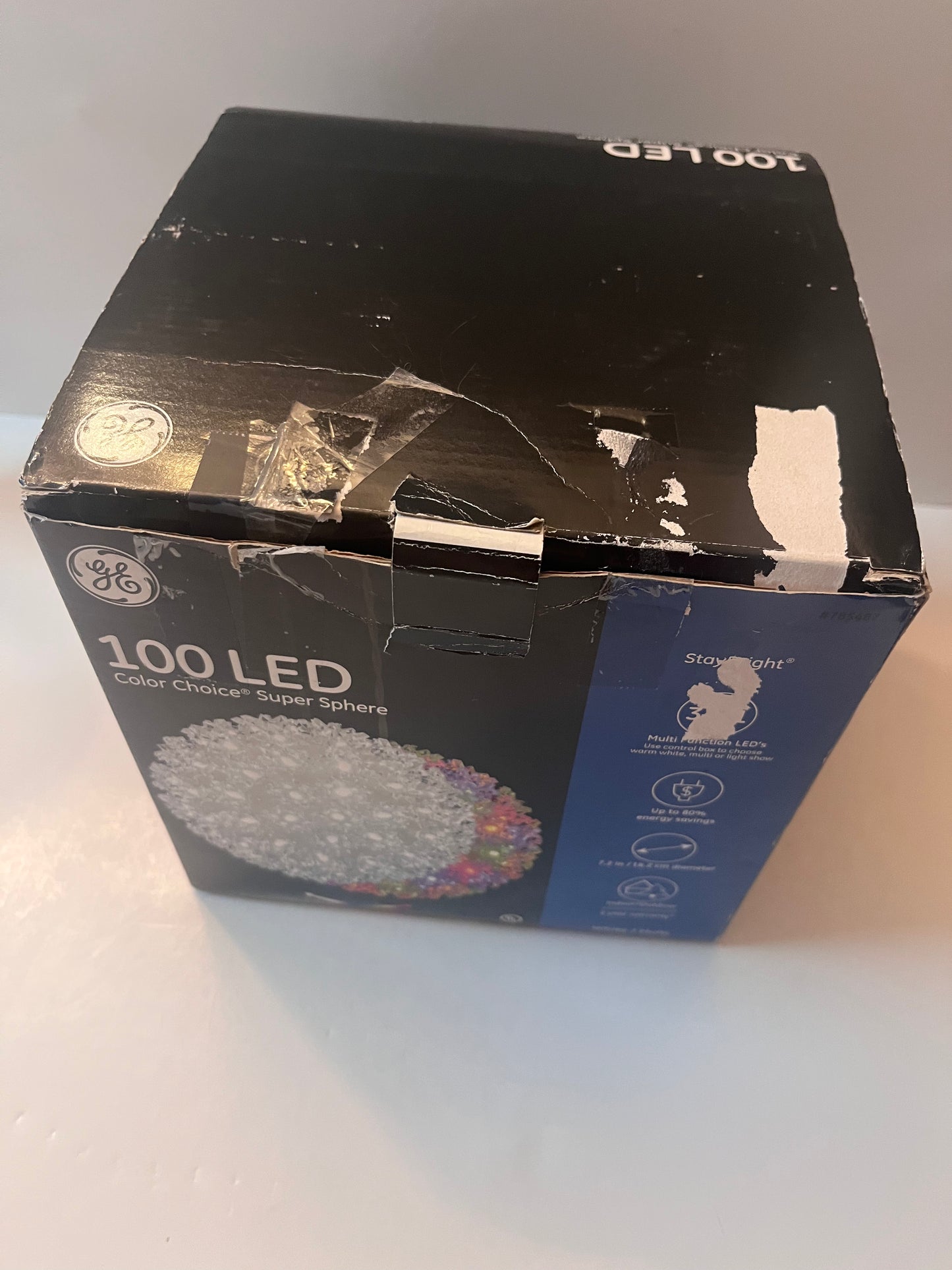 Multifunction LED Sphere - GE 100 StayBright 7.2" - Color Choice Super Sphere