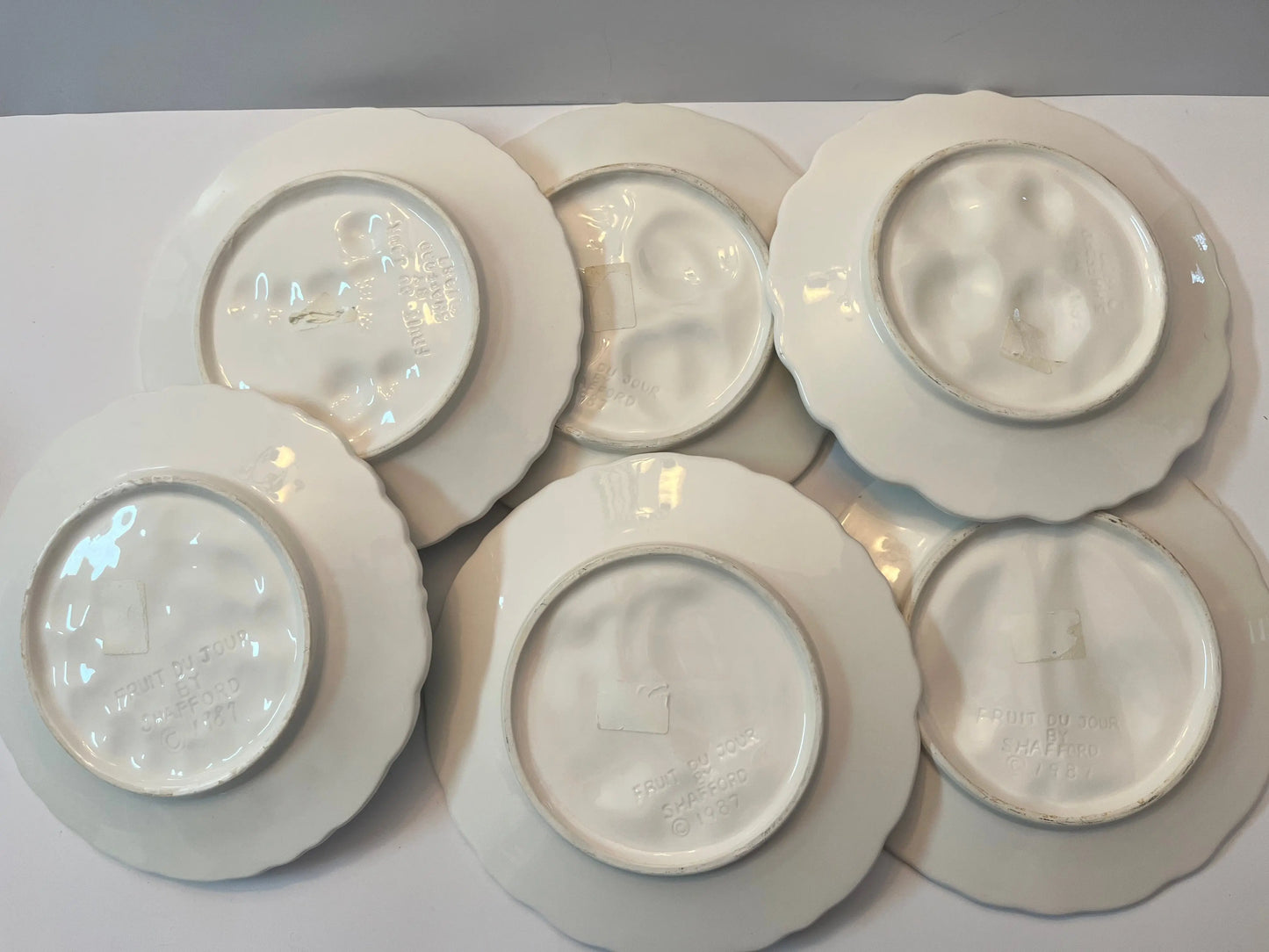 Shafford Fruit Du Jour Dessert Plates