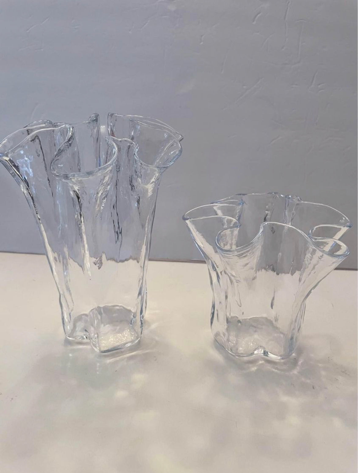 Muurla Finland Handkerchief Vases - Finest Antique