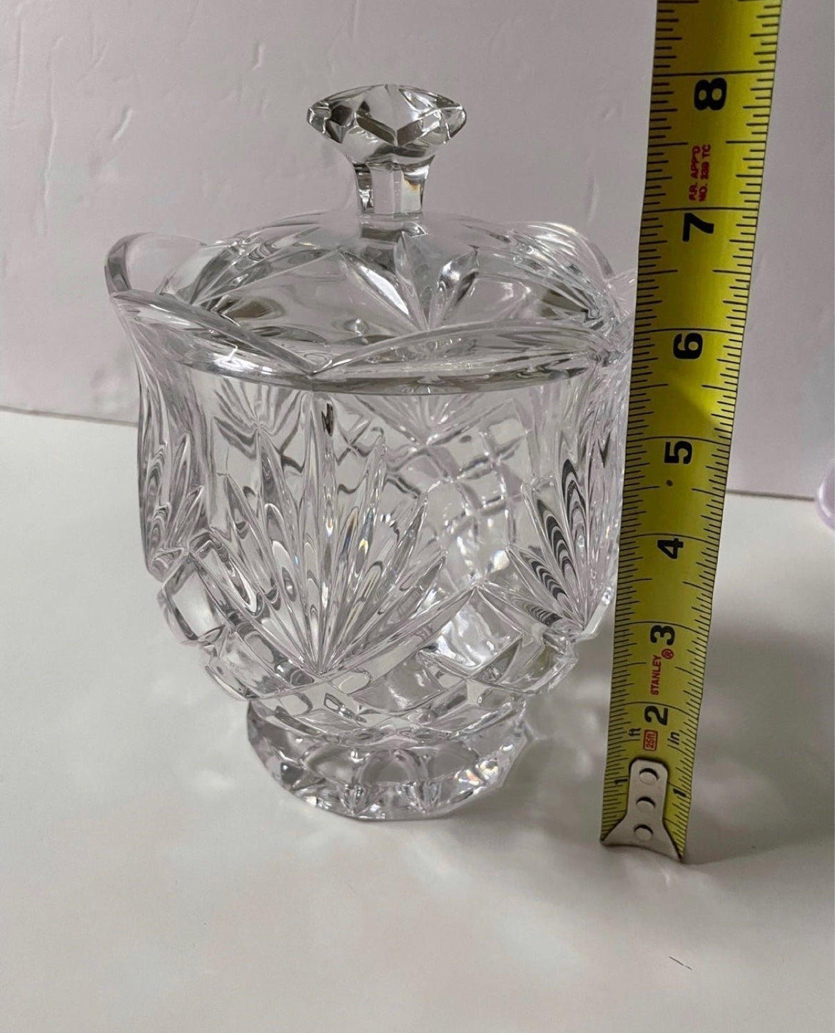 Noritake Hampton Hall Crystal Biscuit Barrel - Finest Antique