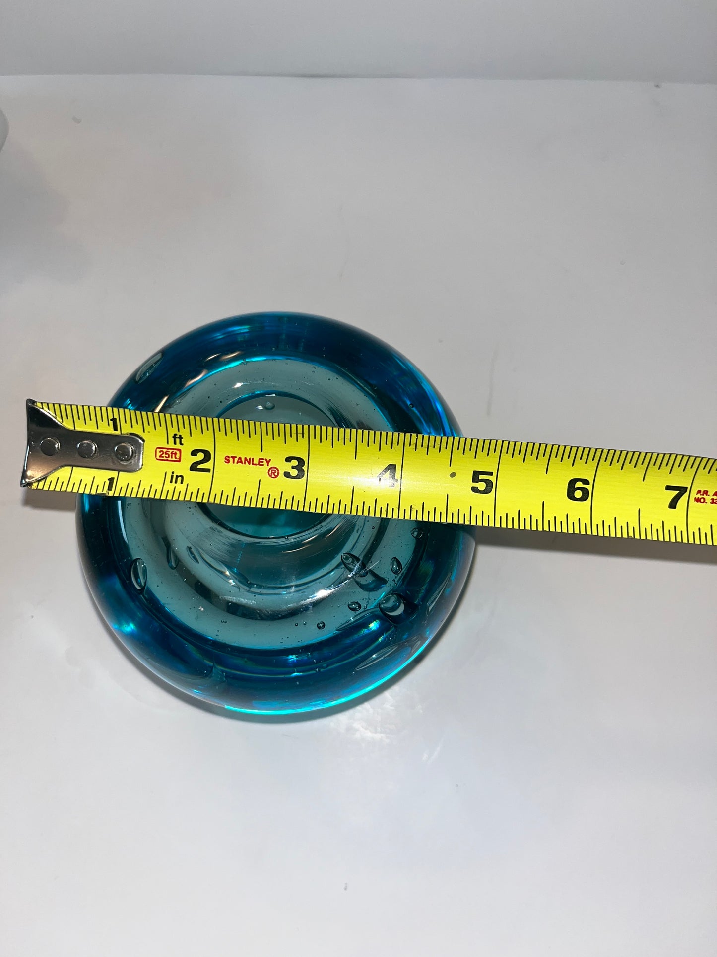 Unique Ivan Treskow Signed Glass Art Vase - Finest Antique
