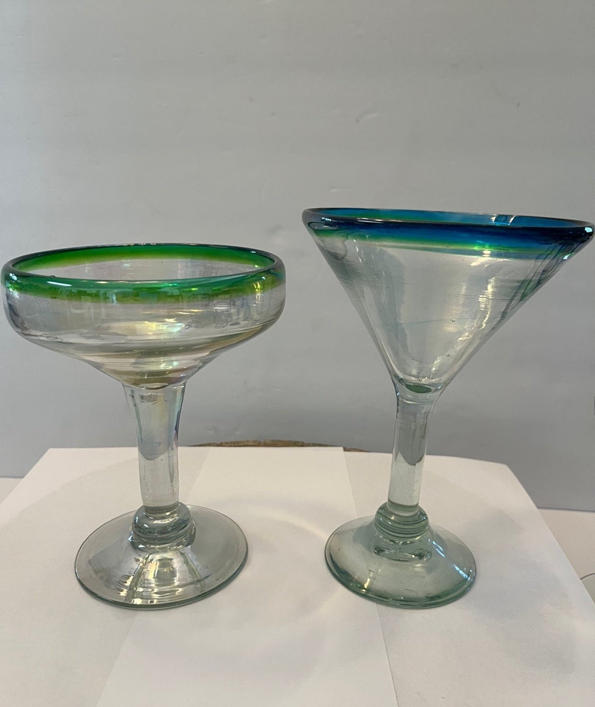 Vintage-Inspired Hand-Blown Glassware Set - Finest Antique