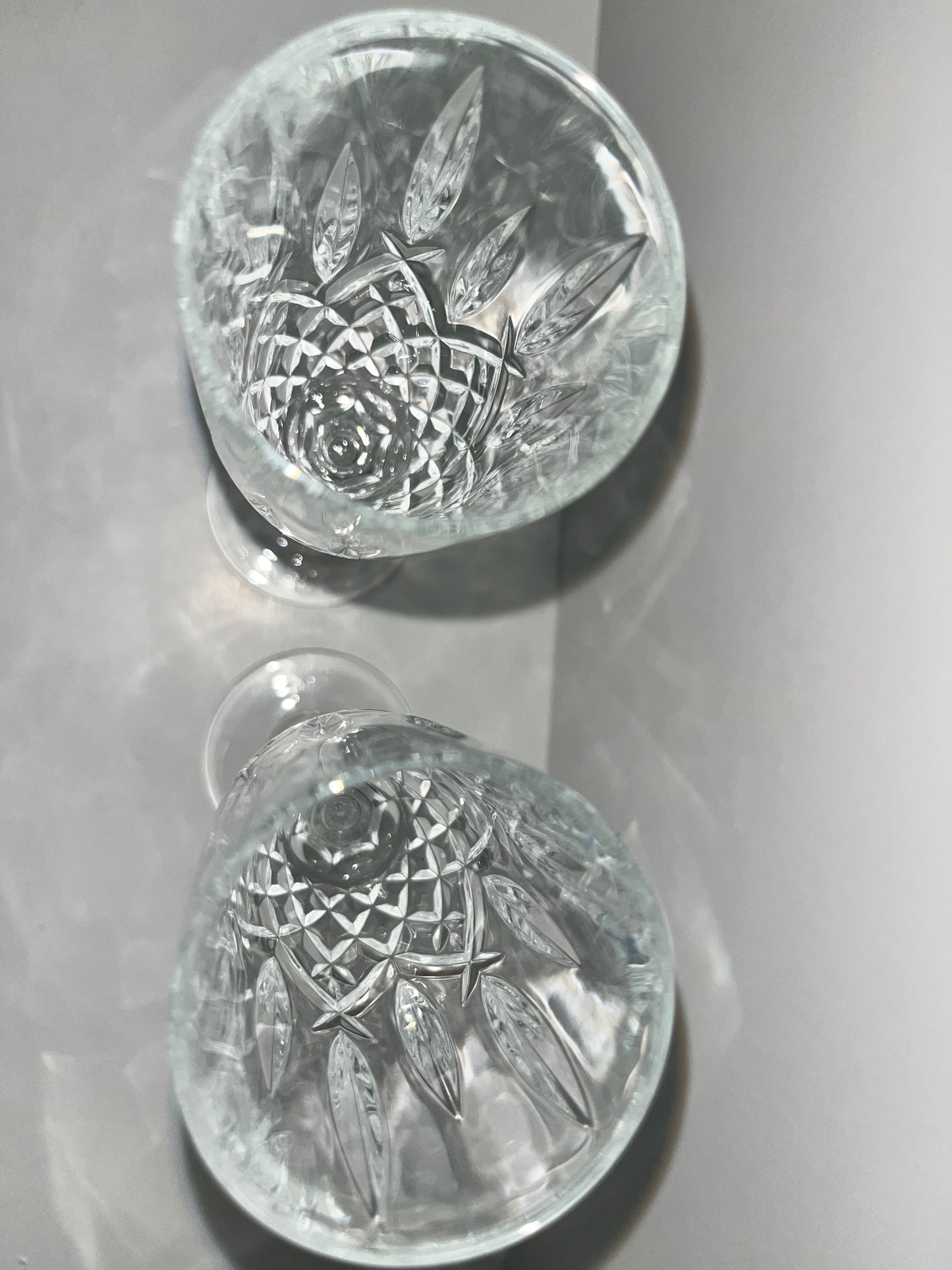 Vintage Waterford Marquis Crystal Stemware Flutes - Finest Antique