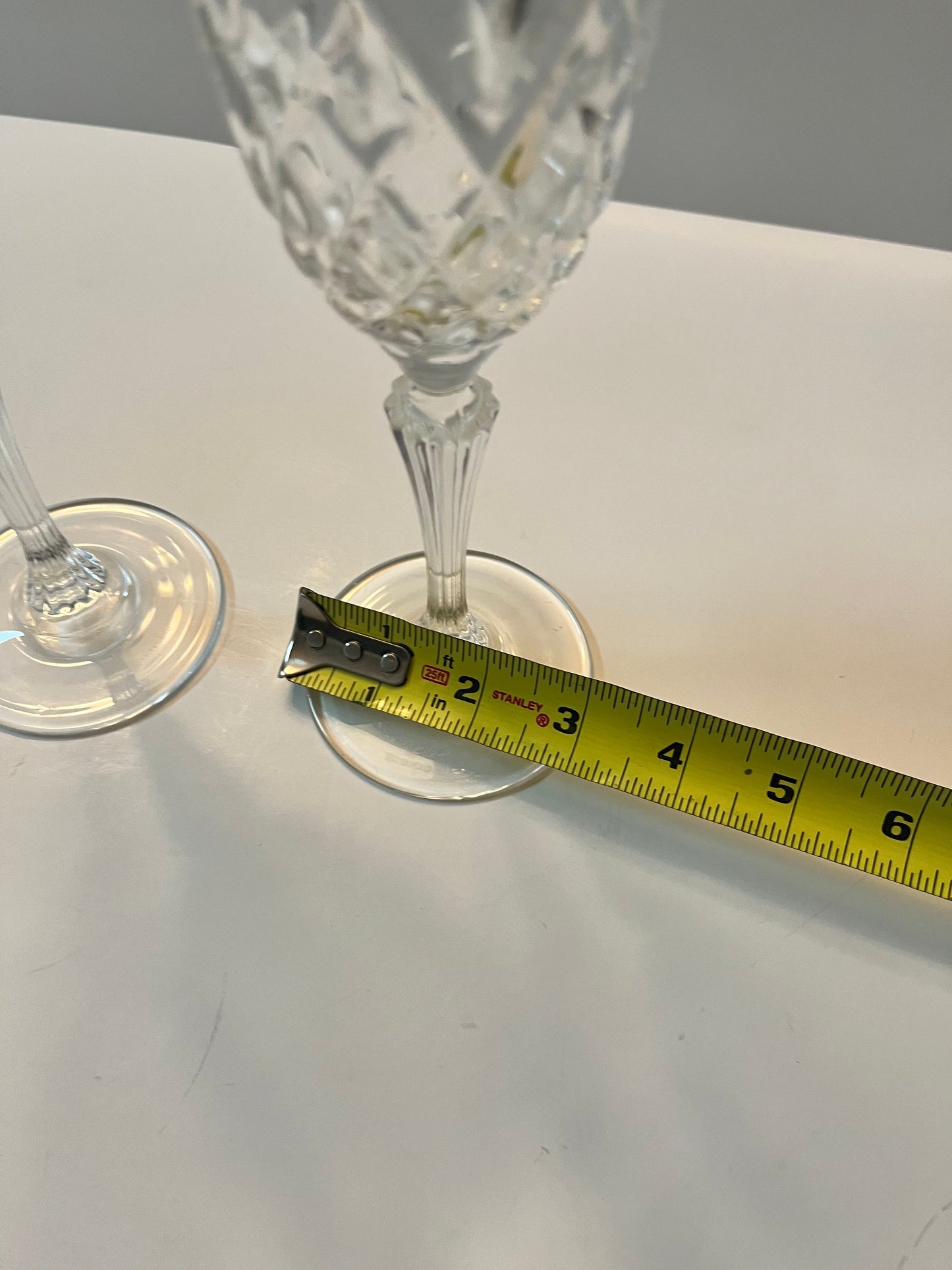Vintage Waterford Marquis Crystal Stemware Flutes - Finest Antique