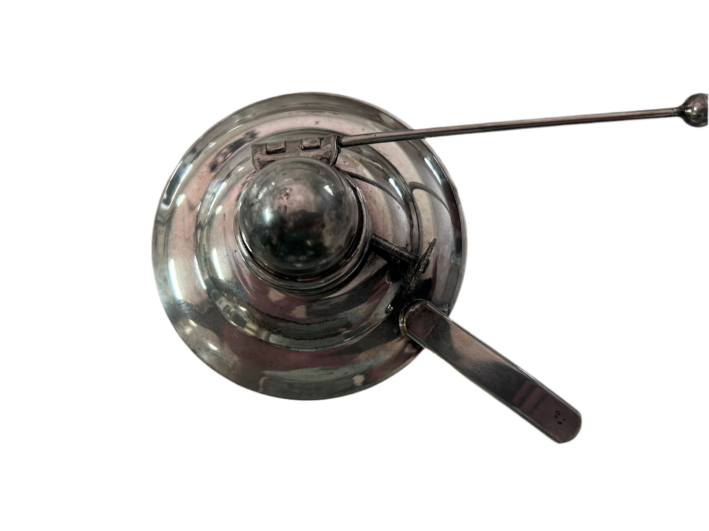 Antique Chafing Dish Victorian Roses Design Silver Plated Over Copper (5 Pieces)