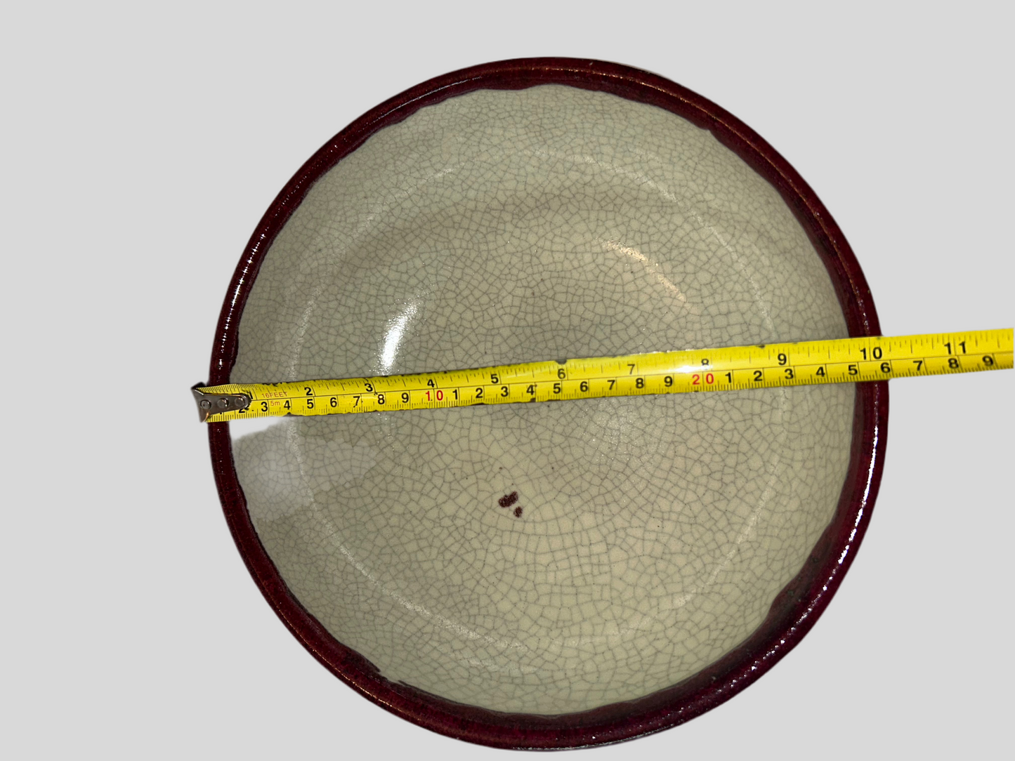Pier 1 “Crackle Collection”Ceramic Bowls Set of 4 (1 Serving Bowl, 3 Cereal Bowls) Pier 1