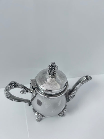 Vintage silver-plated small/ miniature tea and coffee service set
