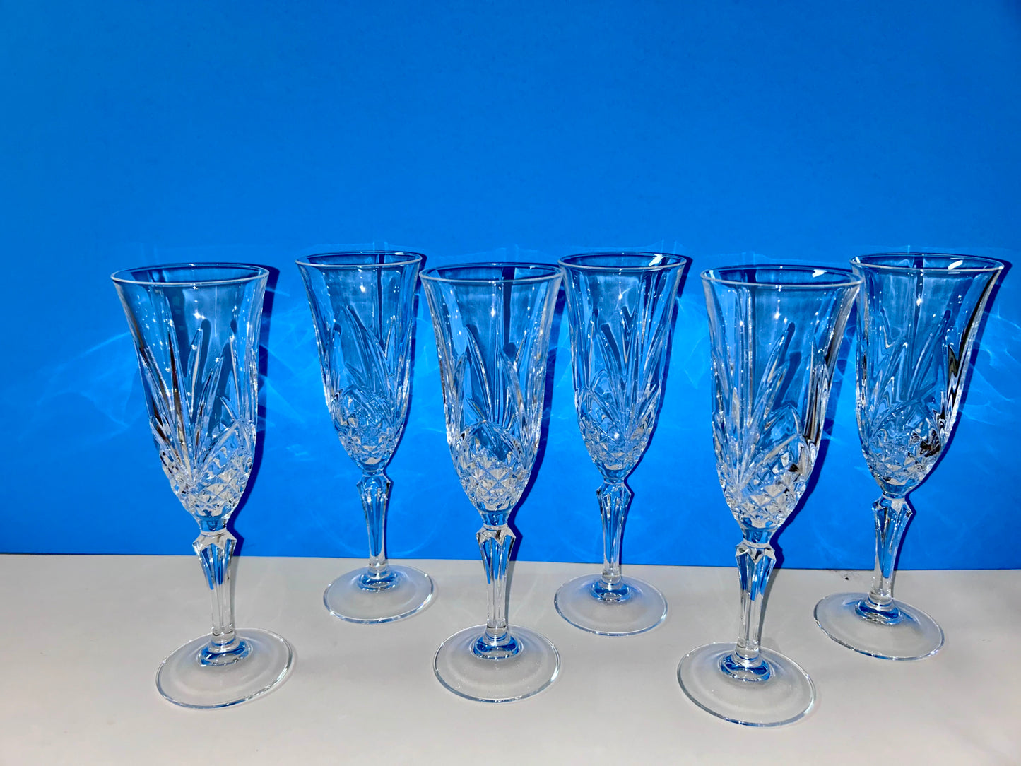 Cristal De FlandreSalzburg Collection Tall Flutes (Set of 6)