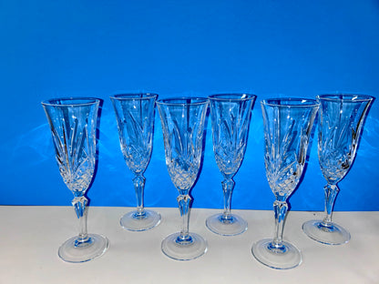 Cristal De FlandreSalzburg Collection Tall Flutes (Set of 6)