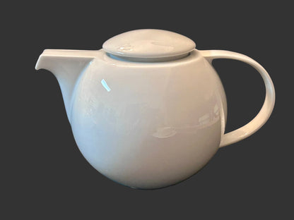 Studio Nova Tivoli White Y0104 16 Pc Tea/ Coffee Set | Teapot, 6 Cups/Saucers, 3 Mugs