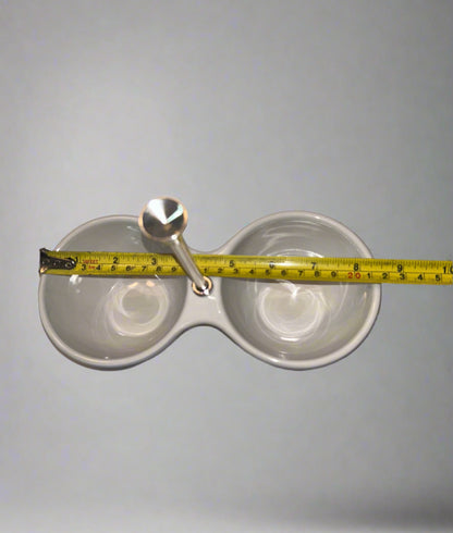 Vintage LENOX 7-Piece Ivory/White Embossed Porcelain Set | Pitcher, Vases, Cruet, Salt & Pepper