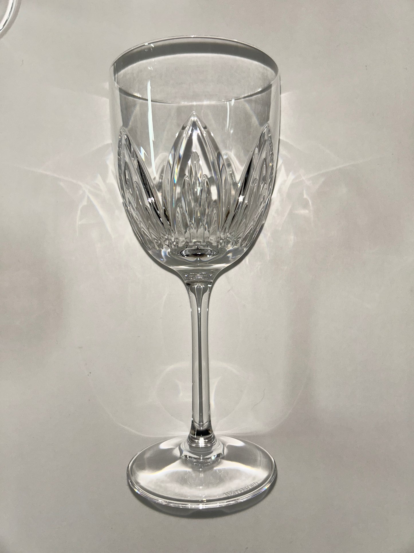 Waterford Marked “For Him For Her" Mismatch Glasses & Candle Holder (Set of 3)