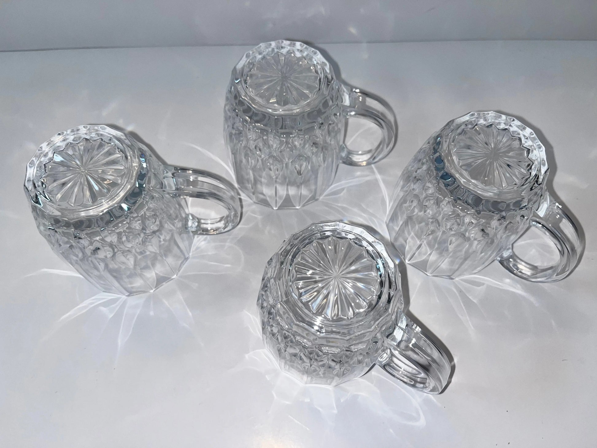 “Cristal D’Arques”Crystal Mugs 