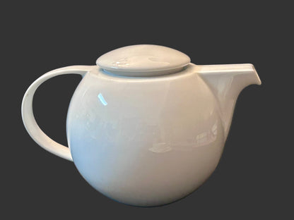 Studio Nova Tivoli White Y0104 16 Pc Tea/ Coffee Set | Teapot, 6 Cups/Saucers, 3 Mugs