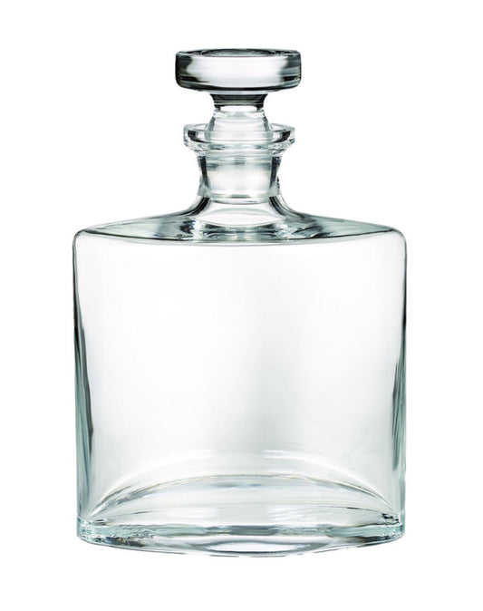 Marquis by Waterford Modern Square Flat Crystal Decanter with Stopper