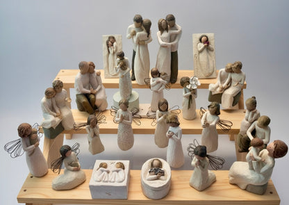 Massive 22-Piece Willow Tree
Collection - Couples, Angels, Family