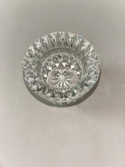 Waterford Marked “For Him For Her" Mismatch Glasses & Candle Holder (Set of 3)