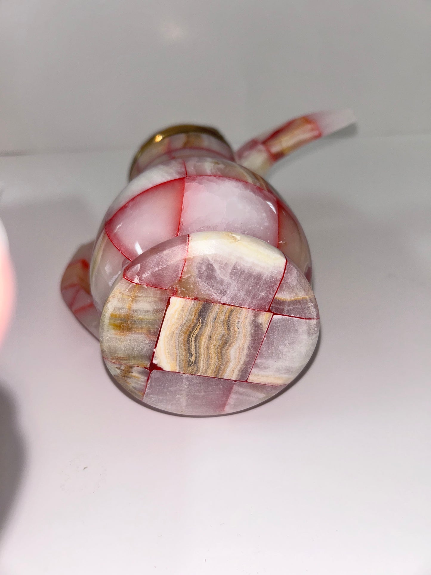 The Rose Onyx Collection: New Handcrafted Stone Dallah & Coffee Service (12-Piece Set)