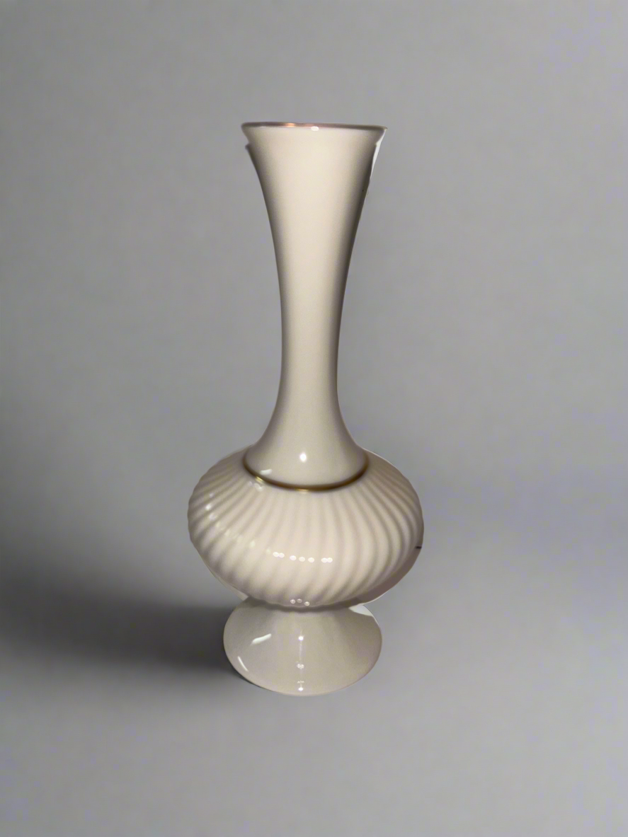 Vintage LENOX 7-Piece Ivory/White Embossed Porcelain Set | Pitcher, Vases, Cruet, Salt & Pepper