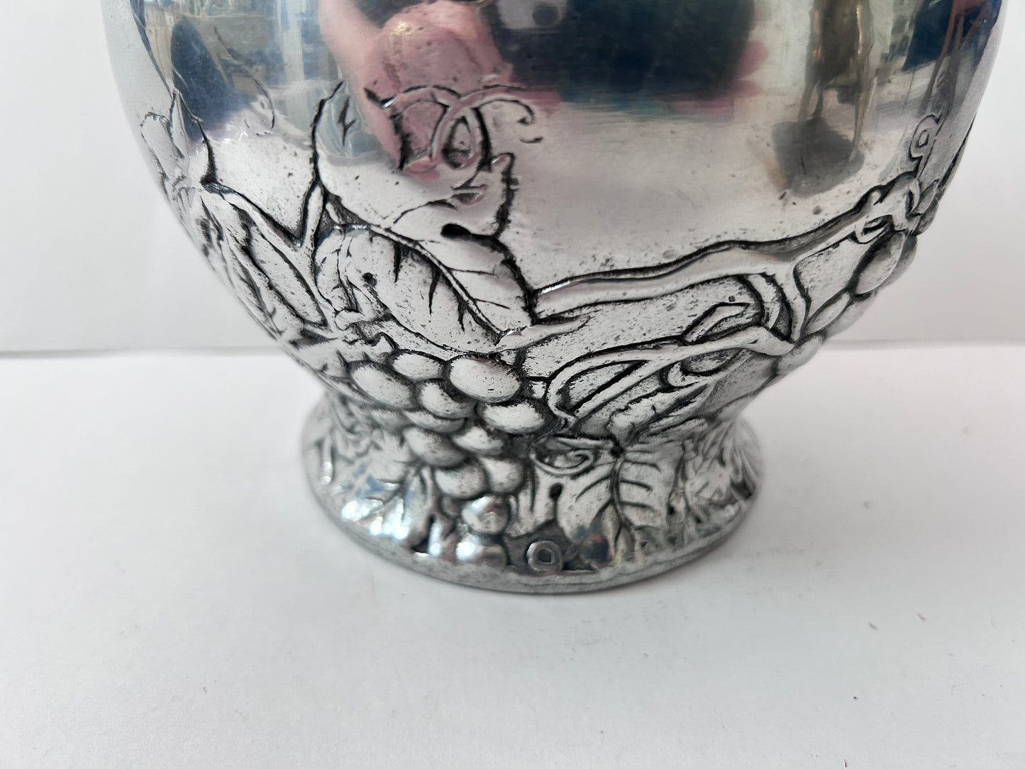 Vintage Arthur Court Grape Pattern Aluminum Pitcher (1996)