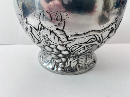 Vintage Arthur Court Grape Pattern Aluminum Pitcher (1996)