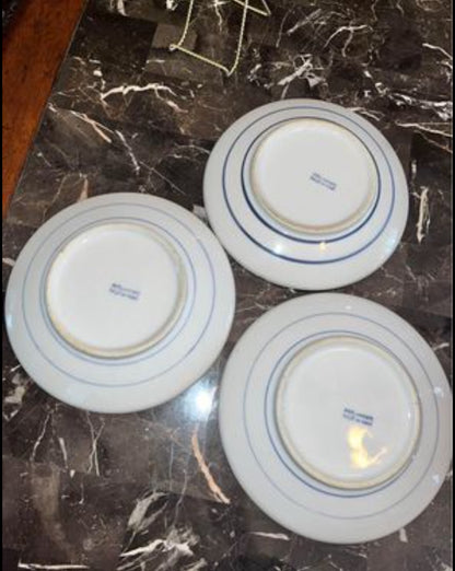Vintage Blue & White Chinese Marked (7 Pieces Set)