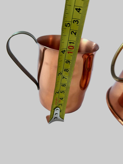 Vintage Taurus Portugal Copper Kettle & C&G USA Pitcher/ Cup Set