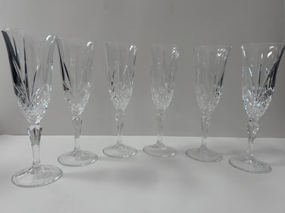 Cristal De FlandreSalzburg Collection Tall Flutes (Set of 6)