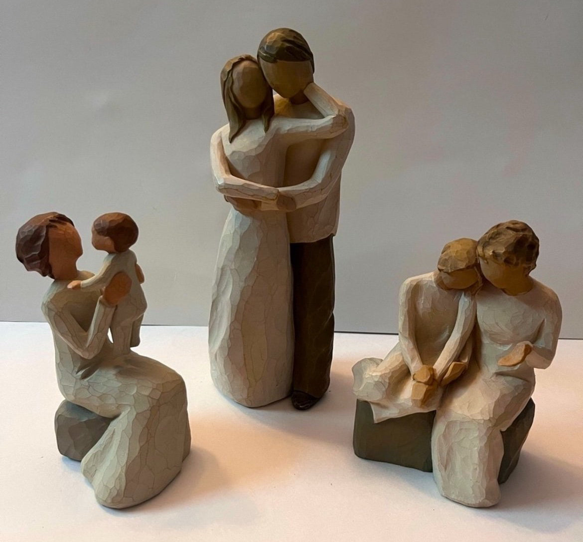 Massive 22-Piece Willow Tree
Collection - Couples, Angels, Family