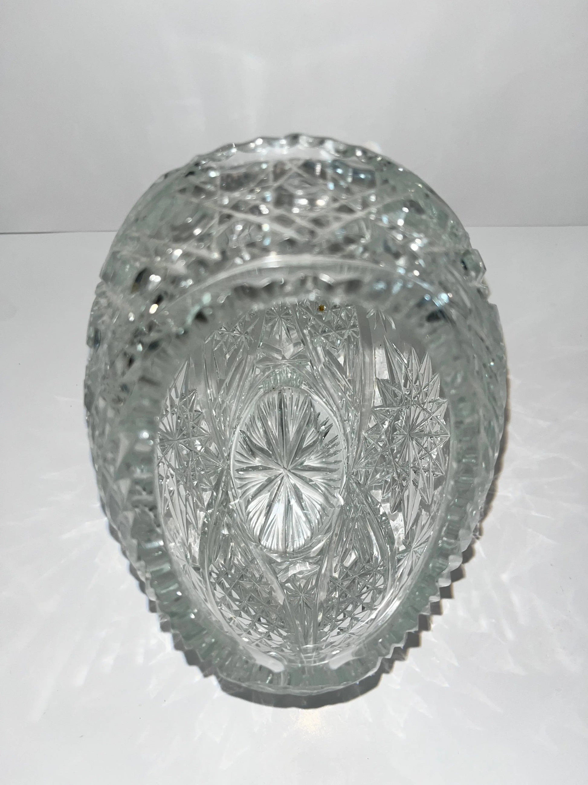 Antique Crystal Basket - Finest Antique