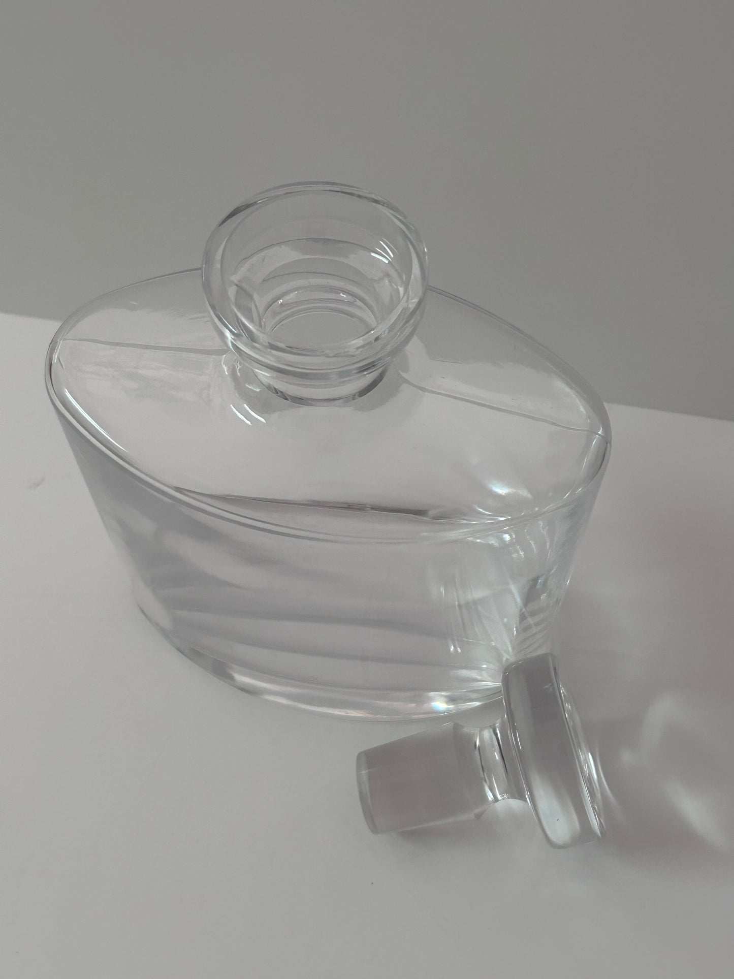 Marquis by Waterford Modern Square Flat Crystal Decanter with Stopper