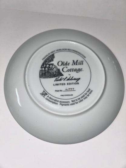 Thomas Kinkade & Violet Schwenig Collector Plate Set (4) - Bradford & Franklin Mint