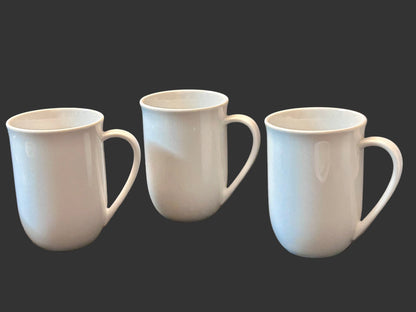 Studio Nova Tivoli White Y0104 16 Pc Tea/ Coffee Set | Teapot, 6 Cups/Saucers, 3 Mugs